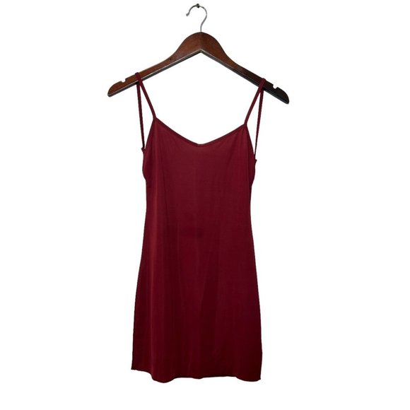For Love & Lemons Slip Dress Mini Low Back Red Sexy Women’s Size XS - Picture 1 of 8